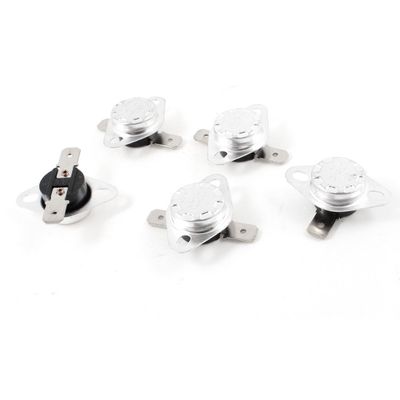 uxcell 5pcs 60C 140F NC Normal Close Thermostat Temperature Thermal Switch