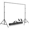 CanadianStudio New 8' x 10' Background Support Backdrop Stand Kit with case and 2 Backdrop Clamps view 1