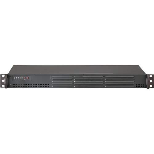 SUPERMICRO SuperChassis 504-203B 1U - 1 x Bay - 1 x 200 W - Mini ITX Motherboard Supported / CSE-504-203B /