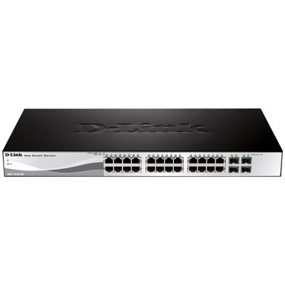 D-Link WebSmart DGS-1210-28 Ethernet Switch / 24 Ports - Manageable/DGS-1210-28 /