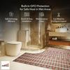 Electric Floor Heating System for Tile 20 sqft 120V 2Amps 240 watts-Heated Flooring System for Bathroom Floor Heating Kit Underfloor Comfort Heat 7Day/4Event Programmable GFCI Thermostat by Heatwave view 4