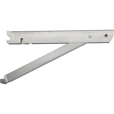 John Sterling Fast-Mount 13 in. Galvanized Steel Supported Shelf Bracket - 1 Each