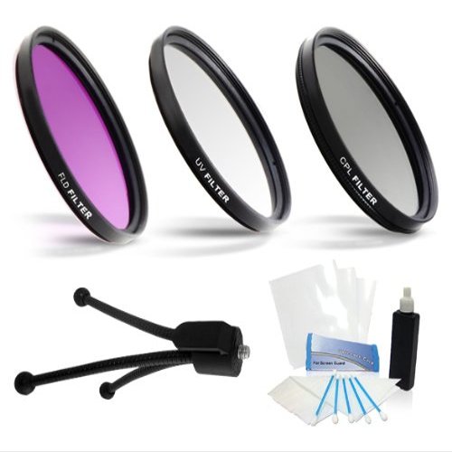 77mm Filter Kit UV PL FLD Lens Filters for Sigma 17-50mm F2.8 EX DC (OS) HSM