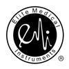 EMI 8 Inch Round Goniometer 360 Protractor for Joint Angle & Range of Motion Measurement, Clear Plastic ISOM Calibrated Scale - EGM-421 view 3