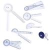 Elite Medical Instruments USA The Original 6 Piece Quality Goniometer Set Plus Measuring Tape - 7 Pieces Total EGM-431 view 1