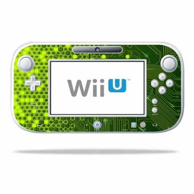 MightySkins Skin Compatible with Nintendo Wii U Gamepad Controller wrap Sticker Skins Short Circuit