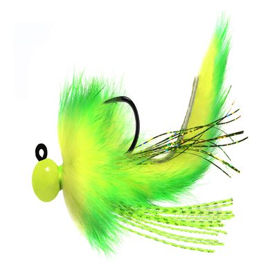 Aerojig Company Twitching Jig - 1/2 Chartreuse/Chartreuse/Green