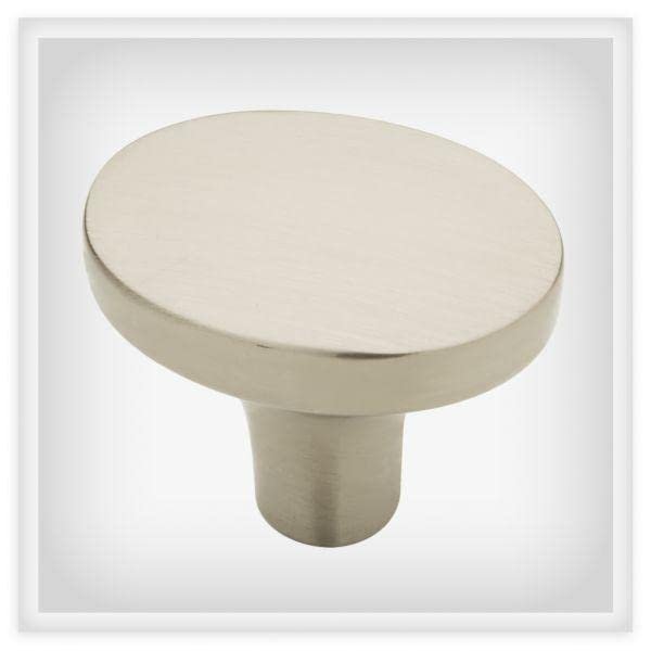 Liberty Mila 1-1/4 in. (32 mm) Modern Satin Nickel Round Cabinet Knob P30225C-SN-CP
