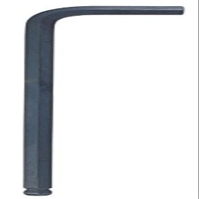 Bondhus 12949 1.27mm Ball End Hex Key L Wrench with ProGuard Finish and Long Arm (Pack of 100), 72mm