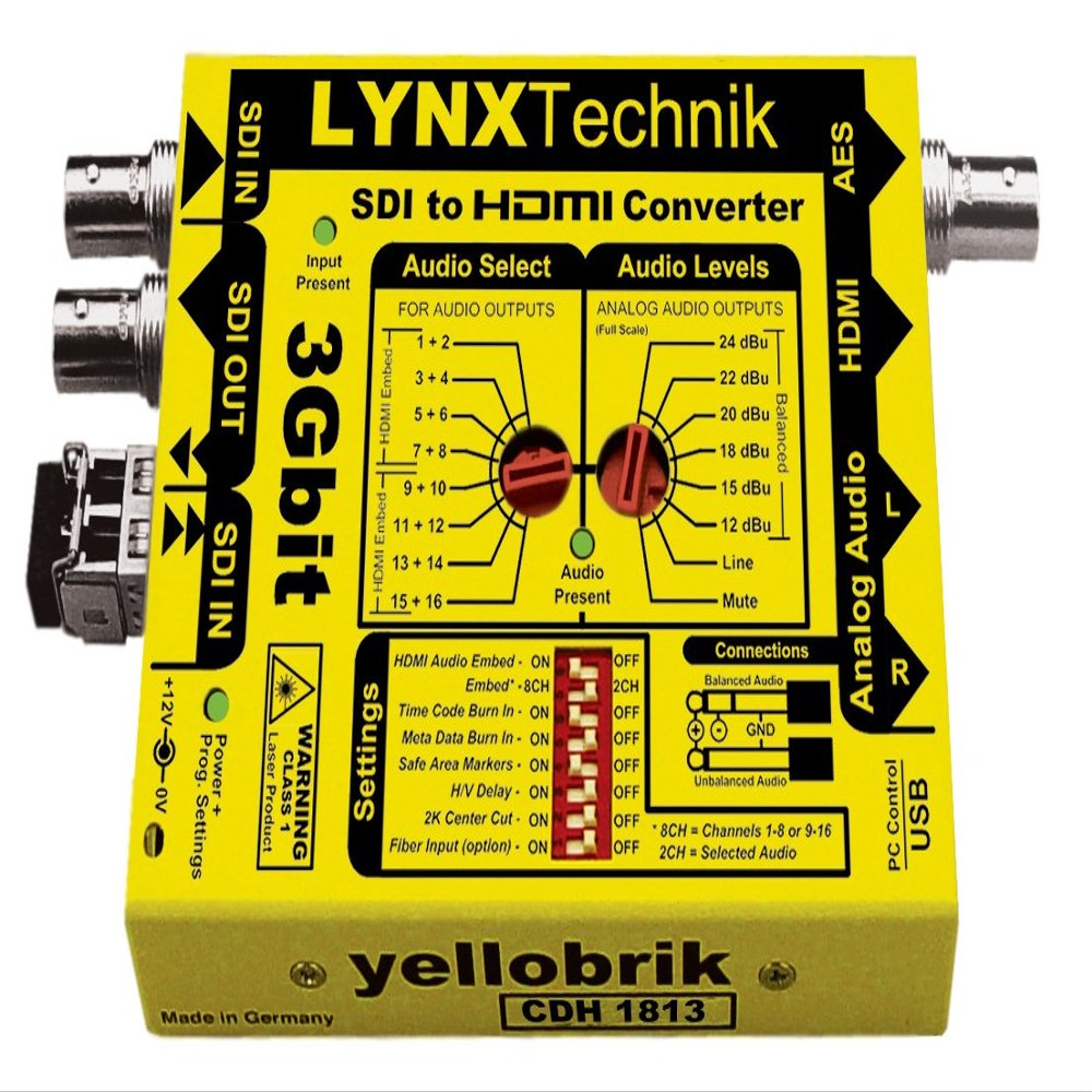 3Gbit SDI to HDMI Converter (CDH 1813)