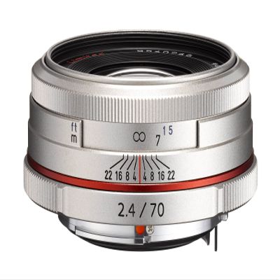 PENTAX Limited Lens telephoto Fixed Focal Length Lens HD PENTAX-DA70mmF2.4Limited Silver K Mount APS-C Size from JPN