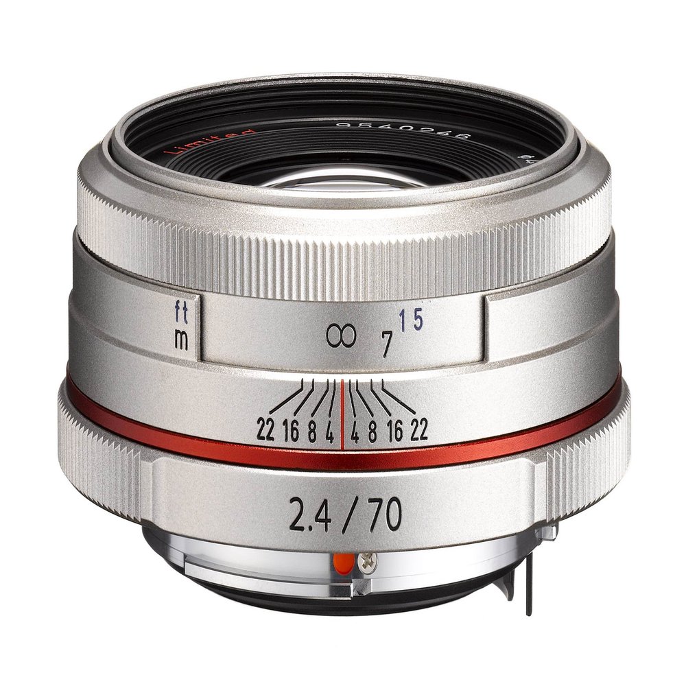 PENTAX Limited Lens telephoto Fixed Focal Length Lens HD PENTAX-DA70mmF2.4Limited Silver K Mount APS-C Size from JPN