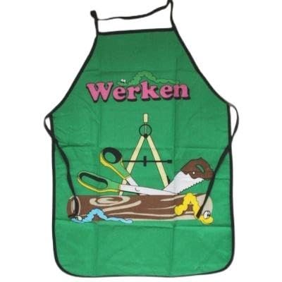 Papierprodukte Uhlig 826 Work Apron Assorted Colours Painting Apron Work Apron Blue/Red/Green/Orange