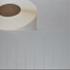 Compulabel Thermal Transfer Shipping Labels, 4 inch x 1 inch, White,Gloss Polyester, Permanent Adhesive, Perforations Between Labels, 5500 Per Roll, 4 Rolls view 3