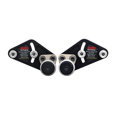 JessEm 04215 Clear-Cut Precision Stock Guides with Dual Roller Hold-Down System for Router Table Fences