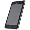 Armorsuit MilitaryShield White Carbon Fiber Skin Wrap Film + HD Clear Screen Protector for LG Optimus F3 (MS659) - Anti-Bubble Film view 4