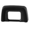 uxcell Camera Lens Eyecup Cup, Rubber Soft Viewfinder Camera Protector DK-24 Eyecup Eyepiece Replacement for Nikon D3000 D5000 DSLR, Black view 1