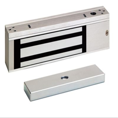 SDC E600 Excel Electromagnetic Lock with LED and Door/Locked Sensor, 600 lbs Holding Force (Pack of 1)