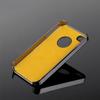 Premium Hard Shell Black Case Cover for Apple iPhone 4 / 4S Black& White ---Free Stylus Pen,2 Screen Protectors,Microfiber Cloth and Application Card Included!!! view 3