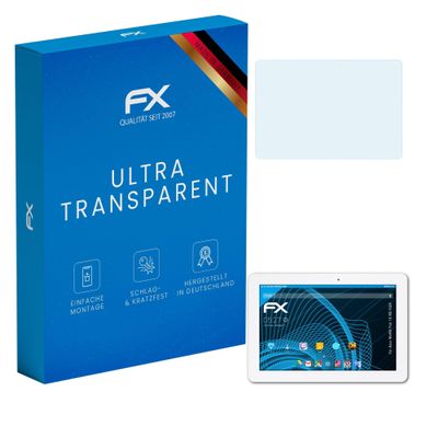 atFoliX Screen Protection Film compatible with Asus MeMO Pad 10 ME102A Screen Protector, ultra-clear FX Protective Film (2X)