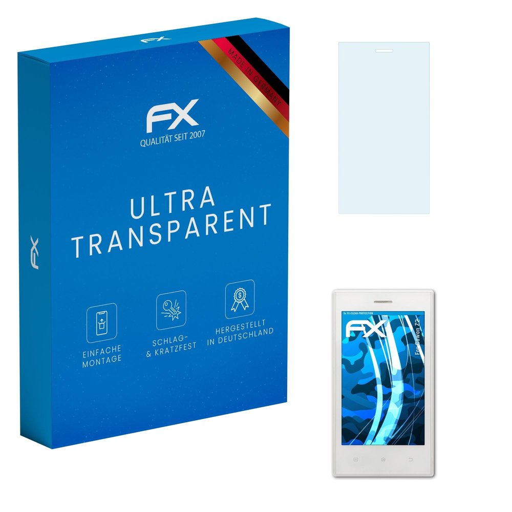 atFoliX Screen Protection Film compatible with Cowon Z2 Screen Protector, ultra-clear FX Protective Film (3X)
