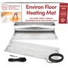 Electric Radiant Floor Heating for Carpet, Laminate and Floating Wood Floors - 60 sq.ft. Cut-and-Turn for Custom Fit Ultra-Thin Heated Mat - WarmlyYours Environ 1.5 x 40 ft., 120V, 12 Watts/sq.ft. view 1