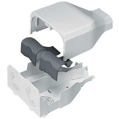 Panduit Entrance End,Off White,PVC,Ends T45EEIW - 1 Each