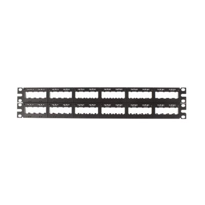 Panduit UICMPP48BLY 48-Port Flat Patch Panel, Black