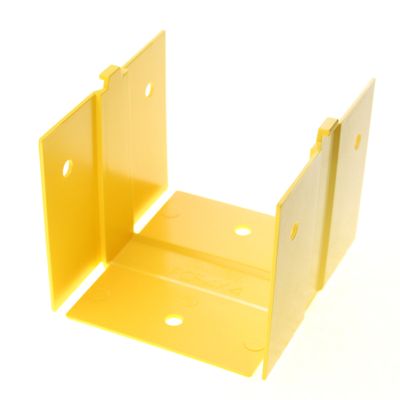 Panduit FCF4X4YL Raceway Coupler, Yellow