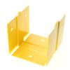 Panduit FCF4X4YL Raceway Coupler, Yellow view 1