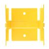Panduit FCF4X4YL Raceway Coupler, Yellow view 2