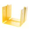 Panduit FCF4X4YL Raceway Coupler, Yellow view 4