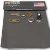 RetroArcade.us Arcade Pinbal Game Coin Door Lock, 22mm, S Shape Flat Key, 1 Lock and 1 Key view 1