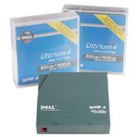 Dell LTO-4 Tape 341-4641 Ultrium-4 800GB/1.6TB Data Cartridge Tape (5 PK)