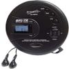 SuperSonic SC-253FM Personal MP3/CD Player w/FM Radio - Portable Device, HQ Stereo Earphones Included BLACK view 1