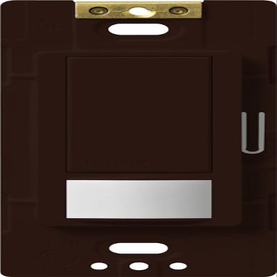 Lutron Maestro Vacancy-Only Sensor Switch | 5 Amp, Single-Pole/Multi-Location | MS-VPS5M-BR | Brown