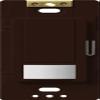 Lutron Maestro Vacancy-Only Sensor Switch | 5 Amp, Single-Pole/Multi-Location | MS-VPS5M-BR | Brown view 1