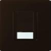 Lutron Maestro Vacancy-Only Sensor Switch | 5 Amp, Single-Pole/Multi-Location | MS-VPS5M-BR | Brown view 2