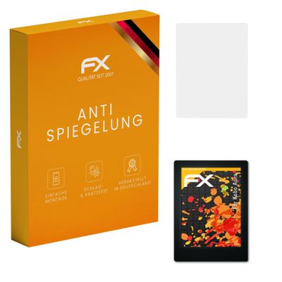 atFoliX Screen Protector compatible with Kobo Aura Screen Protection Film, anti-reflective and shock-absorbing FX Protector Film (2X)
