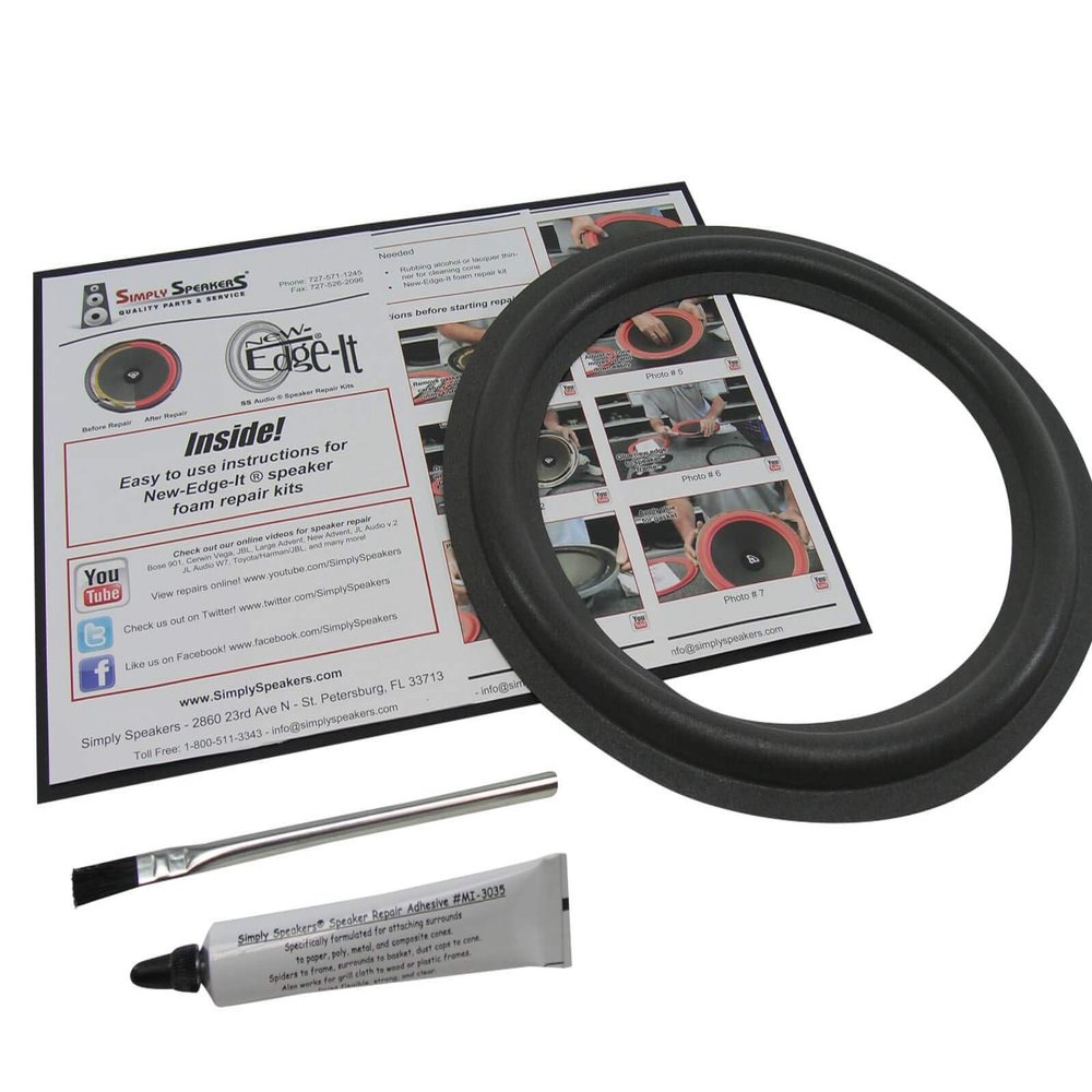 Cadillac CTS, Deville, Delco 10 Inch Subwoofer Foam Speaker Repair Kit FSK-10A-1 (Single)