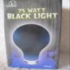 75 Watt Halloween Black Light Bulb by Seasonal Visions International view 1
