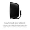 Bowers & Wilkins AM-1 Architectural Monitor Weather-Resistant Outdoor Speakers for Patio or Poolside, 1" Aluminum-Dome Tweeter, 5" Glassfibre Cone Midrange & Auxiliary Bass Radiator (Pair, Black) view 4