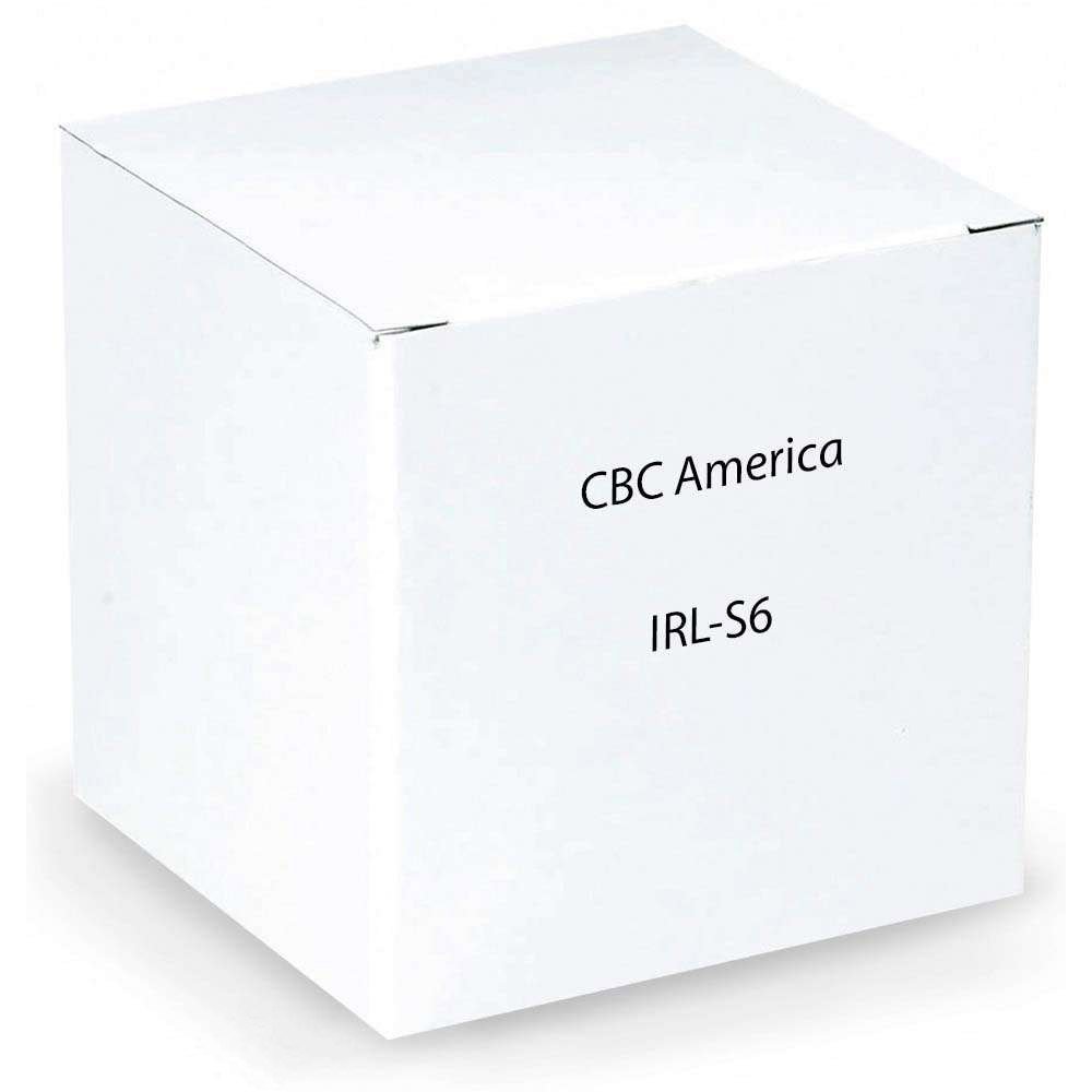 GANZ IRL-S6 / Short Range LED IR Illuminators 60, 62039; Range, IP67, 12VDC/24VAC