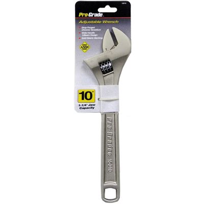 10" ADJUSTABLE WRENCH I-BEAM SATIN FINISH