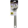 10" ADJUSTABLE WRENCH I-BEAM SATIN FINISH view 1