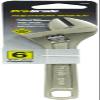 6" ADJUSTABLE WRENCH I-BEAM SATIN FINISH view 1