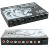 Audiobank 5 Band in-Dash Stereo Graphic Equalizer with Line Driver with Three Stereo RCA Outputs/Frequency Response: 10Hz to 50000Hz 1dB / Maximum Output Voltage AB-EQ05 view 1