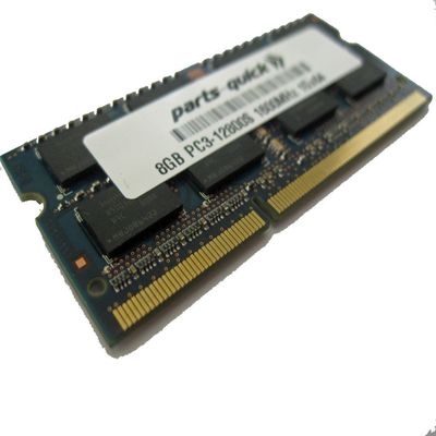 parts-quick 8GB Memory for Toshiba Portege Z930-14T, Z930-14X, Z930-14Z PC3-12800S 1600MHz DDR3 SODIMM Compatible RAM Brand