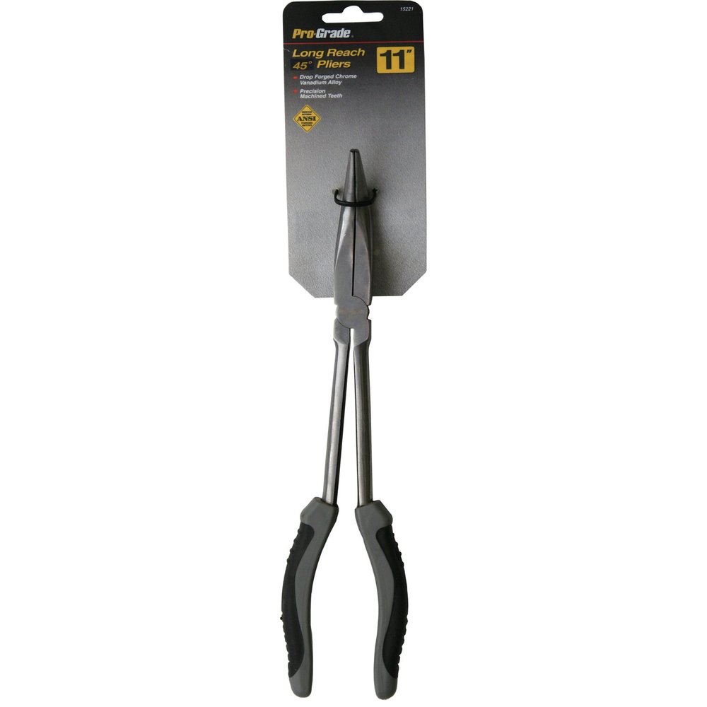 11" BENT NOSE LONG REACH PLIERS