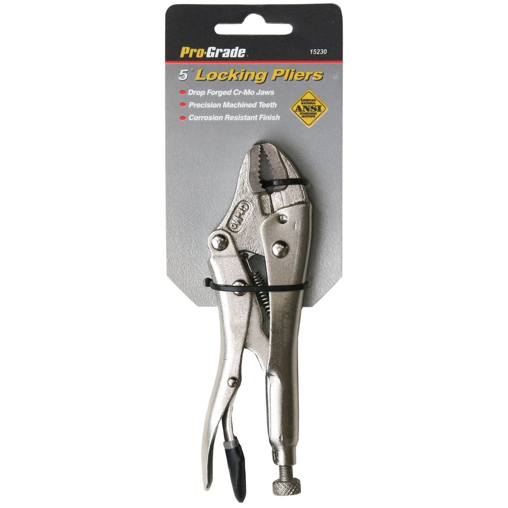 5" CURVE JAW LOCK GRIP PLIERS